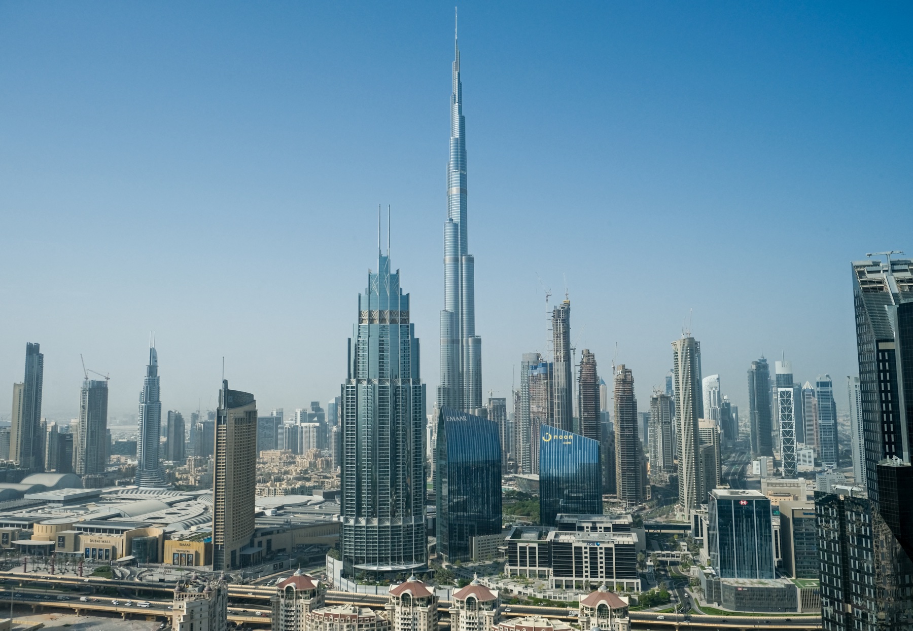 Dubai skyline — DIFC area